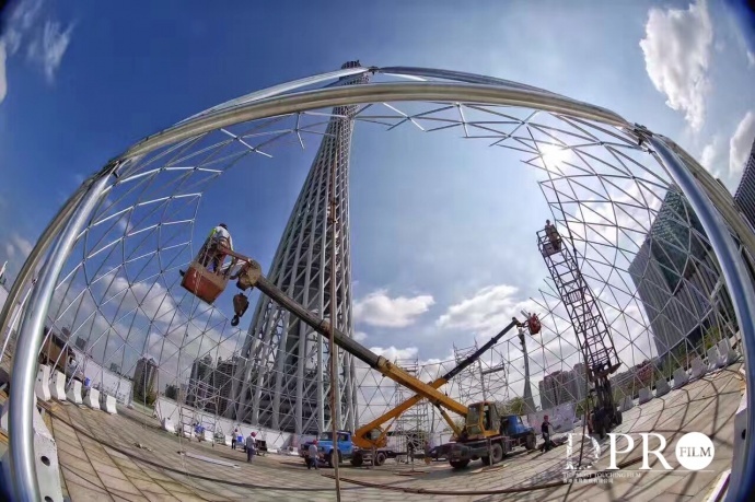 广州灯光节-视觉盛宴#香港达飞影视#