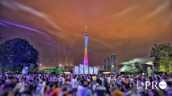 广州灯光节-视觉盛宴#香港达飞影视#