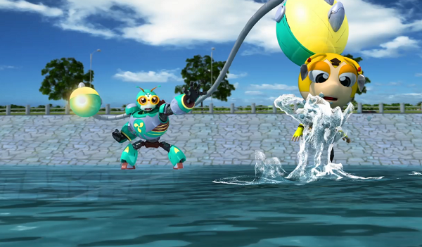 动作捕捉为制作方架构再现虚拟世界，提供了高水准技术支持