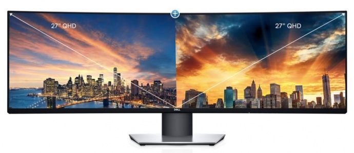 Dell UltraSharp 49寸曲面显示器 U4919DW