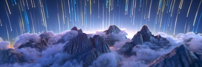 震撼视听——鲸鱼翱翔在湖山之境