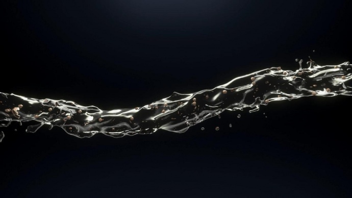 水和产品的互动 安吉尔三维宣传视频