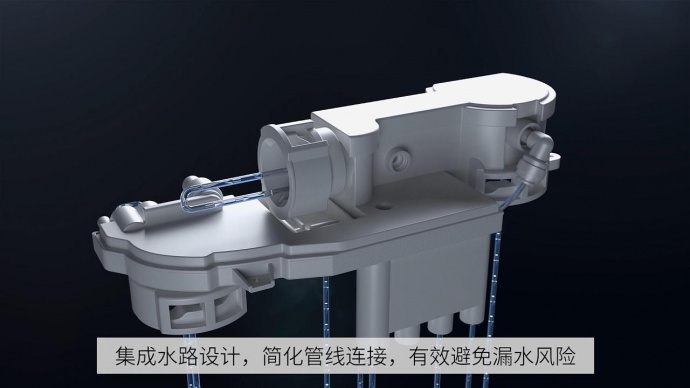 水和产品的互动 安吉尔三维宣传视频