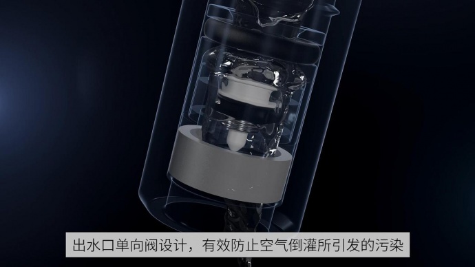 水和产品的互动 安吉尔三维宣传视频