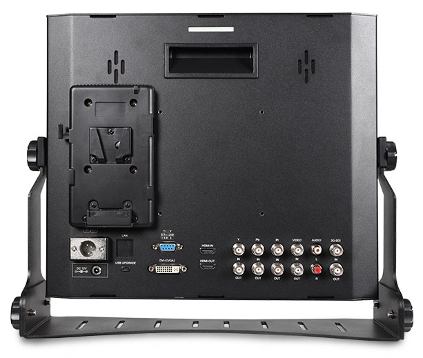 SEETEC视瑞特P150-3HSD 15寸高清单反摄影摄像导演监视器 铝壳设计高清1024×768 3G-SDI/ HDMI广播级导演监视 标准4:3桌面显示器