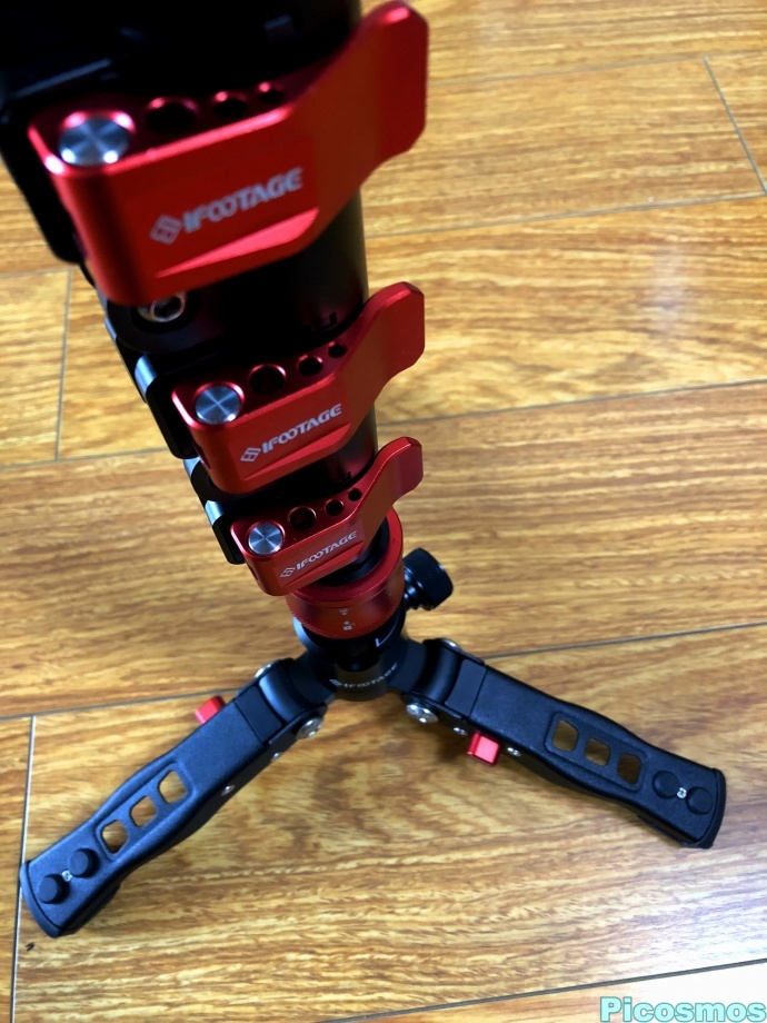 印迹（IFOOTAGE）二代眼镜蛇扳扣独脚架C150（碳纤维版）试用感受
