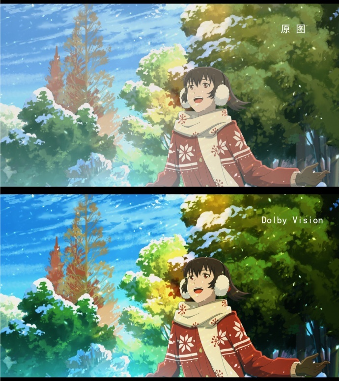 杜比视界技术下的《昨日青空》