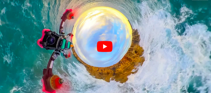 震撼!超现实 Insta360 ONE X 航拍 全景短片