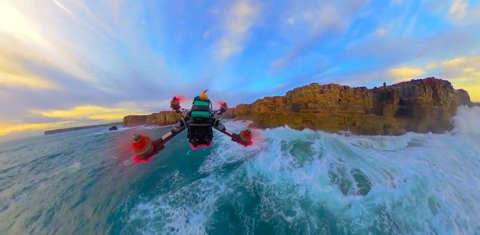 震撼!超现实 Insta360 ONE X 航拍 全景短片