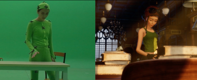 图3. RUYI前期实时预演作品（院线电影《彩虹王国》）