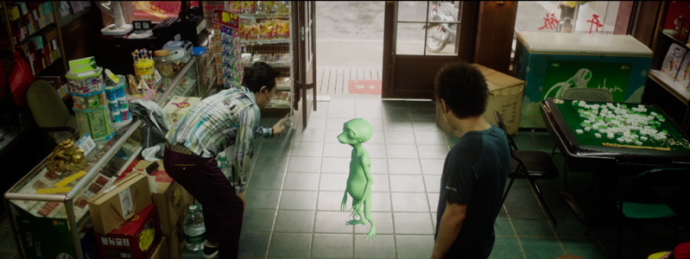 图4.RUYI虚拟实拍作品（院线电影《疯狂的外星人》）