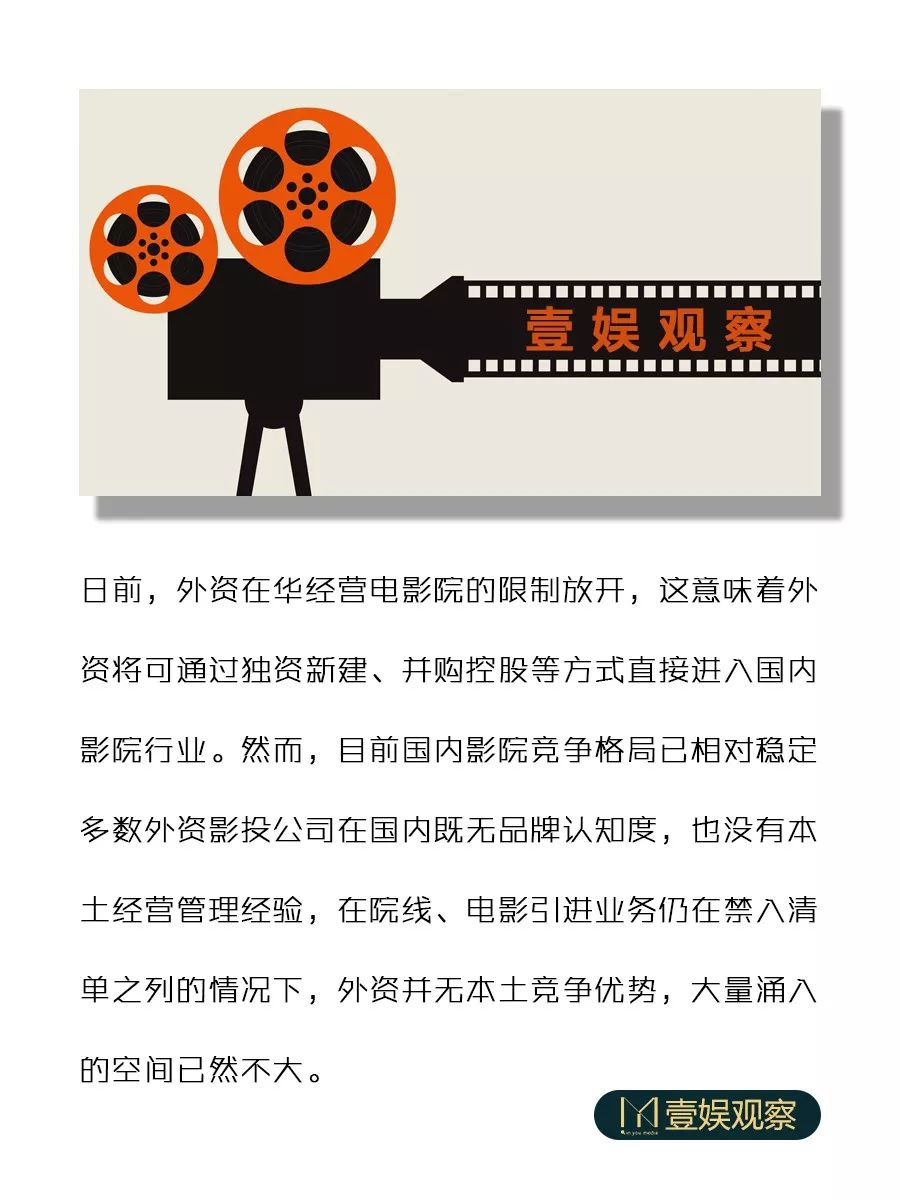 影院不是外资的生意
