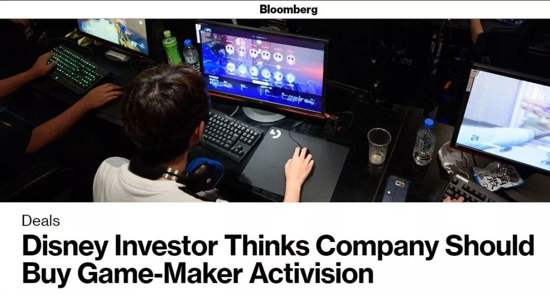 动视暴雪股票连续下跌，迪士尼终于要坐不住了