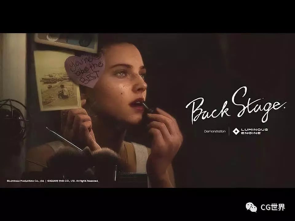 Luminous Productions全新光线追踪技术演示《Back Stage》