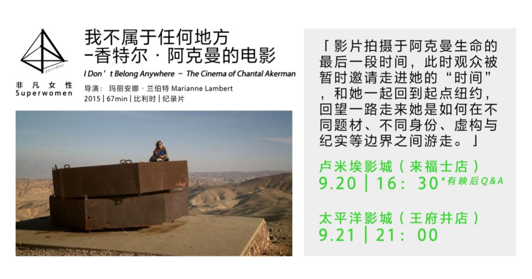 香特尔·阿克曼:是那些无法定义的定义了她