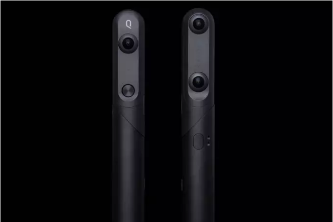 全球首款3D 180°+360°全景相机QooCam上手