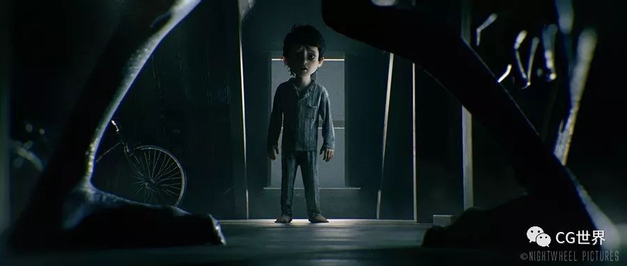 线上协作怎么玩?获多个大奖CG恐怖短片全流程,细节制作挺“恐怖”!