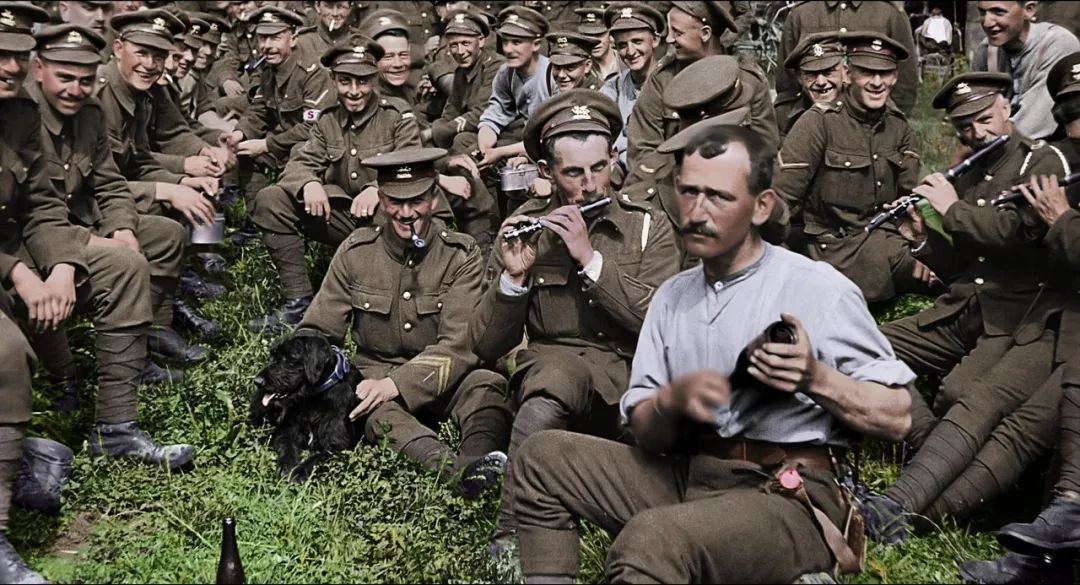 全彩还原一战影像,「被浪费的人生」不再变老