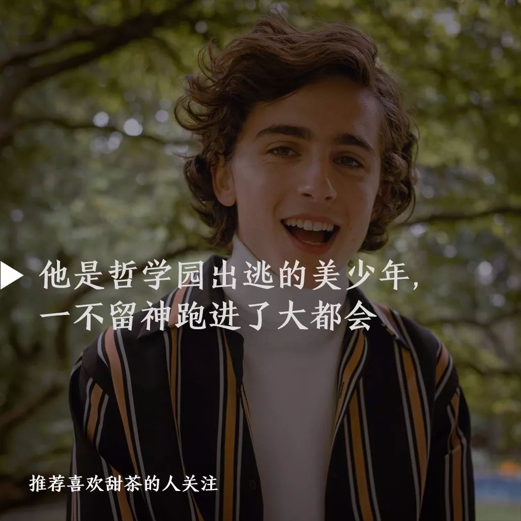 “甜茶”:请以谁的名字呼唤他?