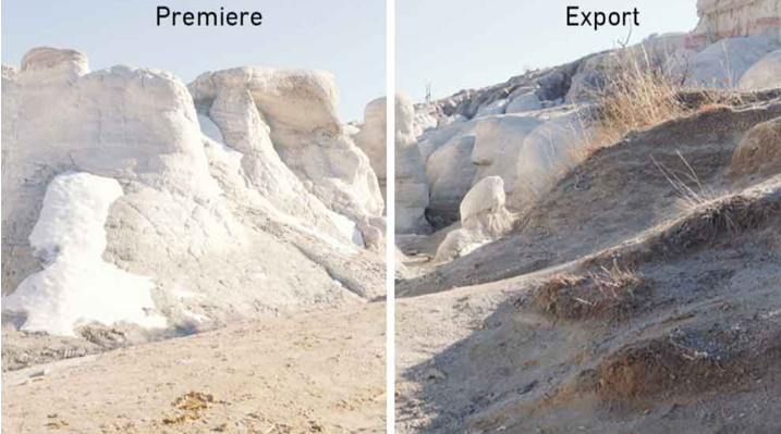 Premiere Pro导出素材的色彩饱和度不够？